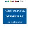 plaque-infirmiere-bleu-300-x-200-mm